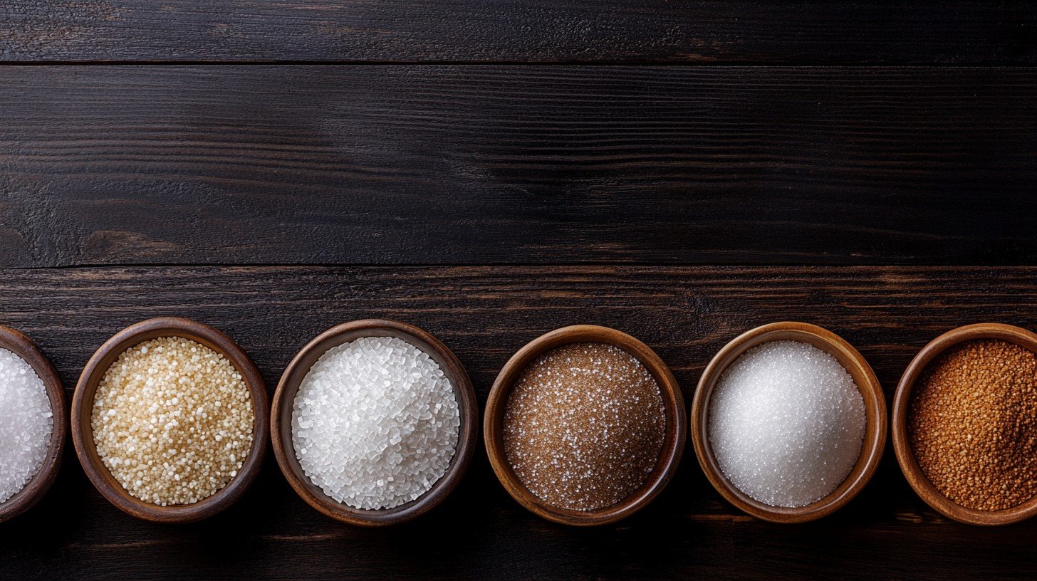 Cane sugar, white sugar, brown sugar, organic sugar, processed sugar